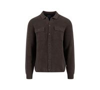 FYNCH-HATTON - Buttoned Cardigan, Merino Cashmere dark chocolate - Gr. - XL