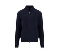 Fynch-Hatton - Cardi Stand-Up, struct, Merino Cash navy - Gr. - XL