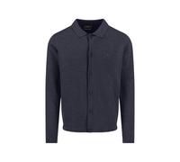 FYNCH-HATTON - Cardigan, Buttoned, Superfine navy - Gr. - 3XL