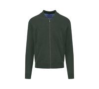 Fynch-Hatton Casual Fit Cardigan Dark Ivy, Einfarbig