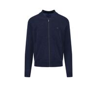 Fynch-Hatton Casual Fit Cardigan dunkelblau, Einfarbig