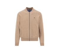 Fynch-Hatton Casual Fit Cardigan taupe, Einfarbig