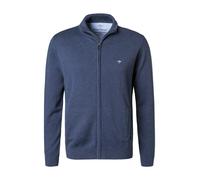 Fynch-Hatton Cardigan Herren Regular Fit Baumwolle blau, S