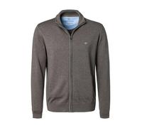 Fynch-Hatton Cardigan Herren Regular Fit Baumwolle braun, XL