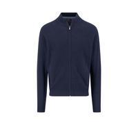 FYNCH-HATTON - Cardigan Stand-Up, structure navy - Gr. - XXL