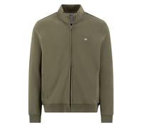 Fynch-Hatton Casual Fit Cardigan Dark Khaki, Einfarbig