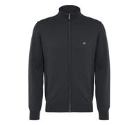 Fynch-Hatton Casual Fit Cardigan dunkelgrau, Einfarbig