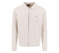Fynch-Hatton Casual Fit Cardigan ecru, Einfarbig
