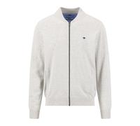 Fynch-Hatton Casual Fit Cardigan Snow White, Einfarbig