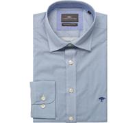 Fynch-Hatton Casual Fit Hemd blau, Bedruckt
