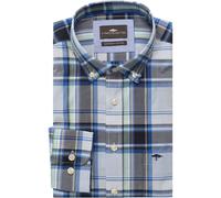 Fynch-Hatton Casual Fit Hemd dunkelblau, Kariert