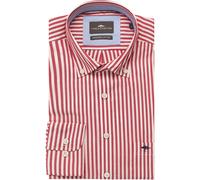 Langarmhemd FYNCH-HATTON, Herren, Gr. XXL, N-Gr, rosa (grape), Web, Obermaterial: 100% Baumwolle, gestreift, regular fit hüftbedeckend, Rundhals, 2-Knopf-Manschette, Hemden, mit Burtton-Down-Kragen (8