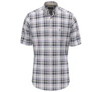 Fynch-Hatton Casual Fit Hemd Kurzarm blau