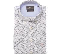 Fynch-Hatton Casual Fit Hemd Kurzarm Magnolia