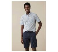 Fynch-Hatton Casual Fit Hemd Kurzarm Pale Yellow