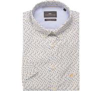 Fynch-Hatton Casual Fit Hemd Kurzarm Tangerine