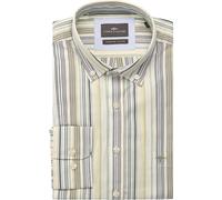 Fynch-Hatton Casual Fit Hemd Pale Yellow, Gestreift