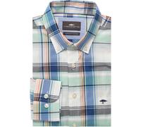 Fynch-Hatton Casual Fit Hemd Strong Blue, Kariert