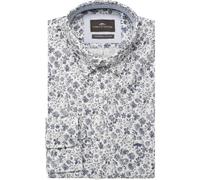 Fynch-Hatton Casual Fit Hemd weiss, Blumen