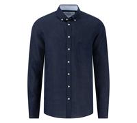 Fynch-Hatton Casual Fit Hemdjacke dunkelblau, Einfarbig