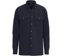 Fynch-Hatton Casual Fit Hemdjacke dunkelblau, Einfarbig