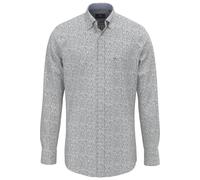 Fynch-Hatton Casual Fit Hemdjacke grün, Blumen
