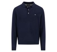 Fynch-Hatton Casual Fit Poloshirt dunkelblau, Einfarbig