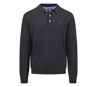 Fynch Hatton 1613242 Langarm-polo M Charcoal