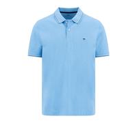 Fynch-Hatton Casual Fit Poloshirt Kurzarm blau