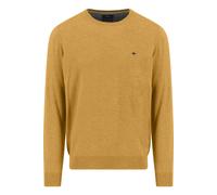 Fynch-Hatton Casual Fit Pullover gelb, Einfarbig