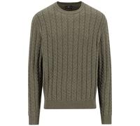 Fynch-Hatton Casual Fit Pullover grün, Einfarbig