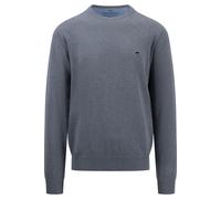 Fynch-Hatton Casual Fit Pullover Steel, Einfarbig