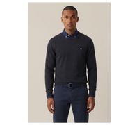 Fynch-Hatton Pullover SFPK210 Herren Regular Fit Rundhals Baumwolle Grau M