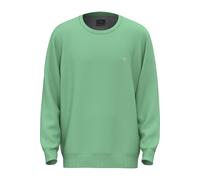 Fynch-Hatton Casual Fit Sweatshirt RundhalsTurf Green, Einfarbig