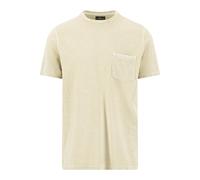 Fynch-Hatton Casual Fit T-Shirt Rundhals beige, Einfarbig