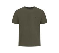 Fynch-Hatton Casual Fit T-Shirt Rundhals braun, Einfarbig