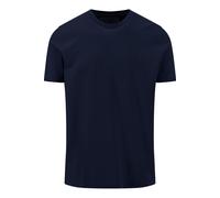 Fynch-Hatton Casual Fit T-Shirt Rundhals dunkelblau, Einfarbig
