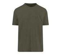 Fynch-Hatton Casual Fit T-Shirt Rundhals grün, Einfarbig
