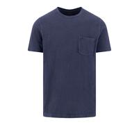 Fynch-Hatton Casual Fit T-Shirt Rundhals marine, Einfarbig