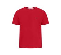 Fynch-Hatton Casual Fit T-Shirt Rundhals Poppy Red, Einfarbig