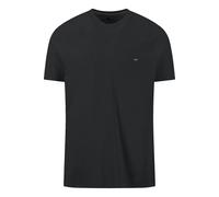Fynch-Hatton Casual Fit T-Shirt Rundhals schwarz, Einfarbig