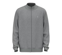 Fynch-Hatton Casual Fit Troyer Medium Grey, Einfarbig