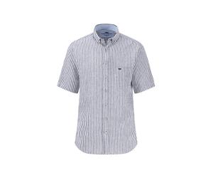 FYNCH-HATTON - Classic Linen Stripes, B.D., 1/2 navy - Gr. - XXL