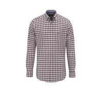 FYNCH-HATTON - Classic Poplin Check, B.D., 1/1 deep merlot - Gr. - L