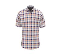 FYNCH-HATTON - Colorful Slub Check, B.D., 1/1 tangerine - Gr. - XL