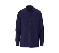 FYNCH-HATTON - Corduroy Overshirt navy - Gr. - XXL