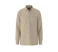 FYNCH-HATTON - Cotton Linen Overshirt sand - Gr. - L