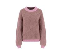 FYNCH-HATTON Damen Strickpullover - Wollmix mit Alpaka, Strukturmuster, lockere Passform Cinnamon/S