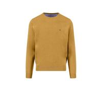 FYNCH-HATTON Feinstrickpullover aus Baumwolle mit Rundhalsausschnitt