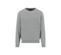 FYNCH-HATTON Feinstrickpullover aus Merino-Kaschmir mit Rundhalsausschnitt Silver/L